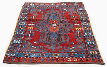 An antique Sivas Yastick rug, central Anatolia, c. 125 x 104 cm.