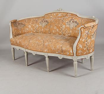 SOFFA, gustaviansk stil, 1900-talets mitt.