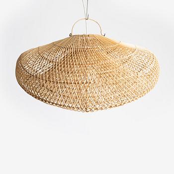 A pair of ceiling lamps, contemporary.