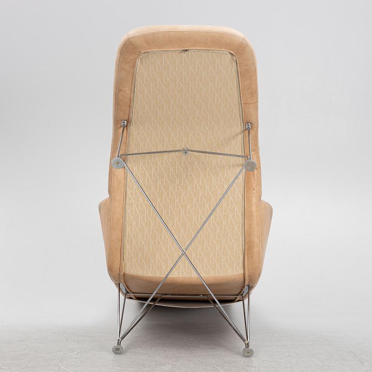 Kenneth Bergenblad, a "Superspider" lounge chair, Dux, Sweden, late 20th century.