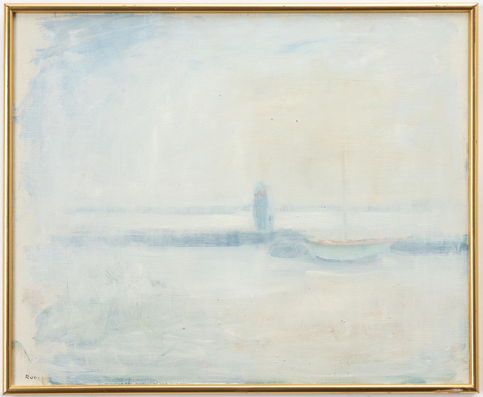 Gustav Rudberg, "Solbris över Hven".
