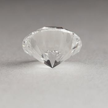 DIAMANT, oinfattad briljantslipad, 1.51 ct, E-F/VS enligt certifikat från IGI.