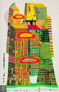 531A. Friedensreich Hundertwasser, 'Good Morning City - Bleeding Town'.