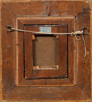 OKÄND KONSTNÄR, olja på duk, osignerad, 1800-tal.