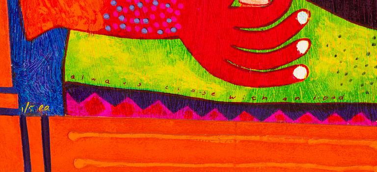 CLEMENS BRIELS, Silkscreen, signed ea 1/5. Dated -11.