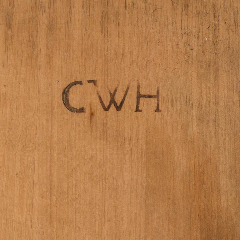 A Swedish rococo poudreuse signed by Conrad Wilhem Hein (Stockholm 1755-1783).