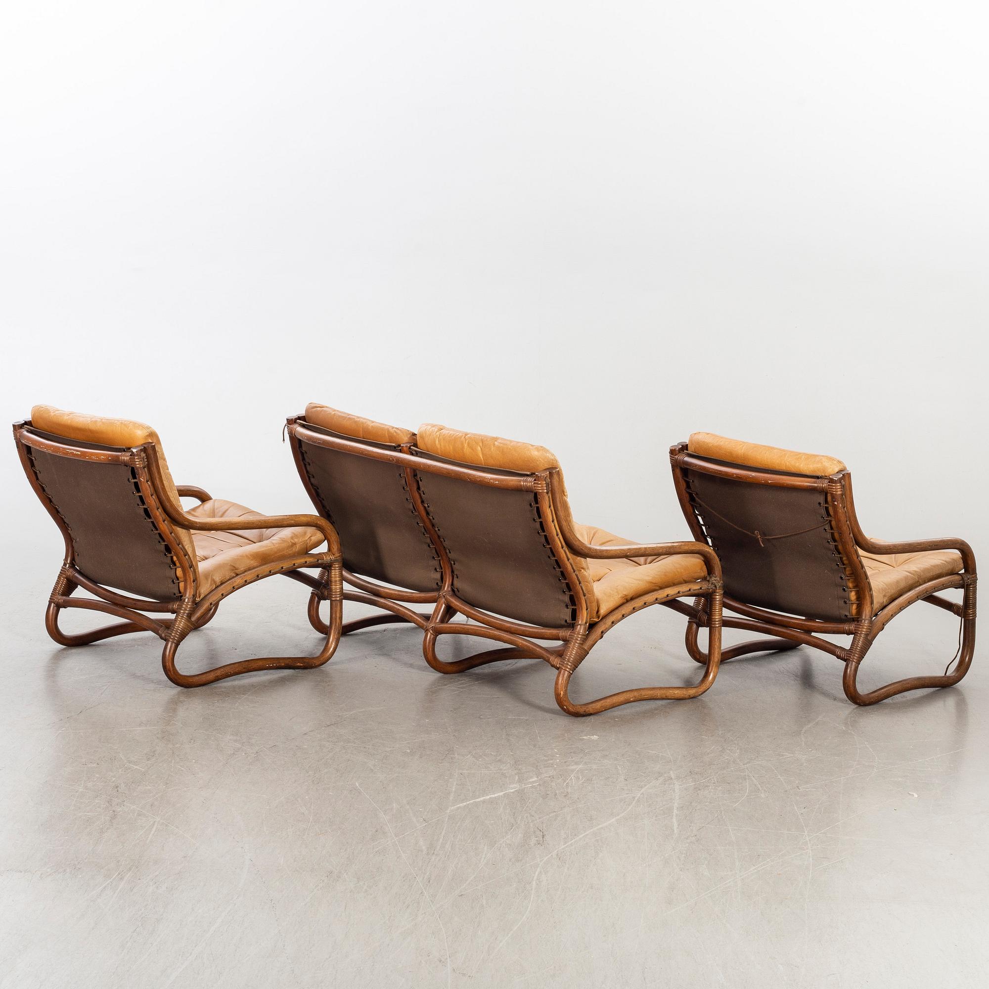 SOFFGRUPP, 3 delar "BADEN" IKEA, 1978.