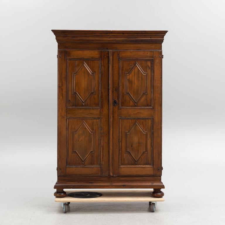 A Baroque cabinet, 18th century.