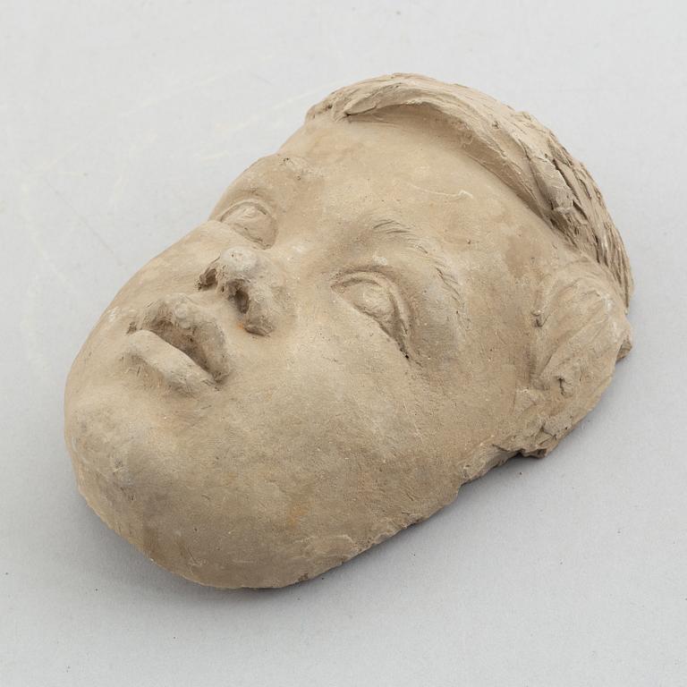 Nils Möllerberg, Skulptur förlaga till Barnansikte.