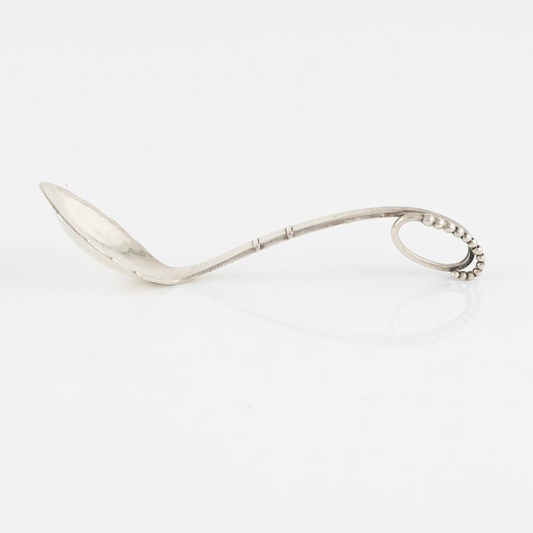 Georg Jensen, serveringssked, sterlingsilver, Danmark efter 1945.