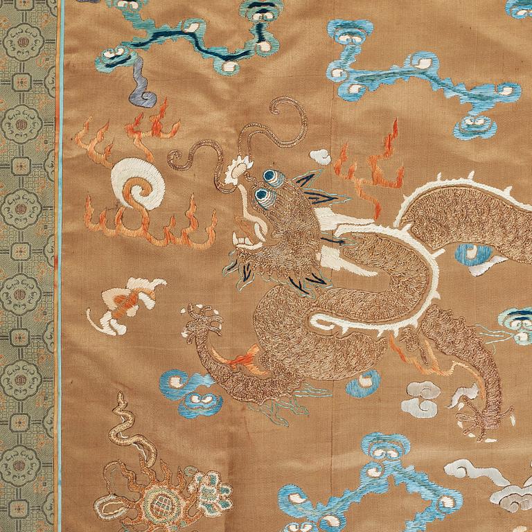 BRODERI, siden. Qingdynastin (1644-1912).