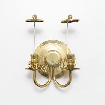 Vägglampor, ett par, Swedish Modern, 1940-50-tal.