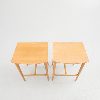 Jonas Lindvall, Bord samt pallar, 9 delar, "Oak", för Skandiform.
