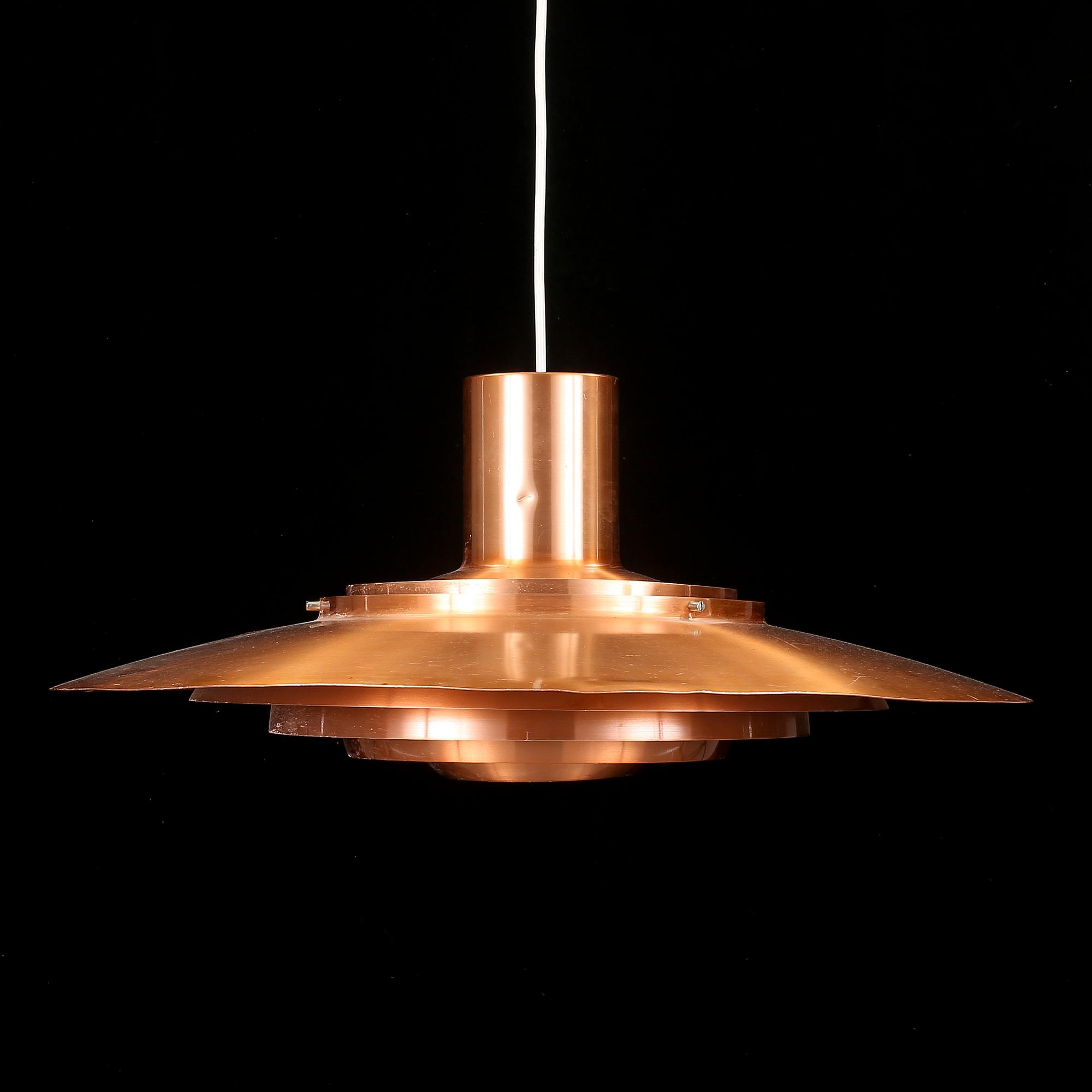 TAKLAMPA, Preben Fabricius och Jörgen Kastholm, Nordisk Solar, 1900-talets andra hälft.