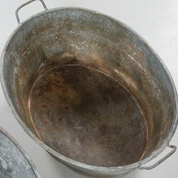 ZINKBALJOR, 2 st, 1900-tal.