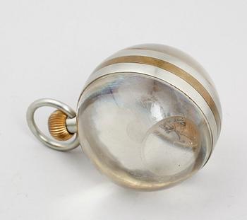 BORDSUR, glas, Octava Watch Co, Switzerland, 1900-talets första hälft.