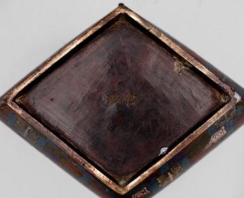 VAS, cloissone o brons, Kina, 1900-tal.