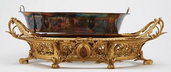 JARDINJÄR, brons, eklekticism, 1800-talets andra hälf.