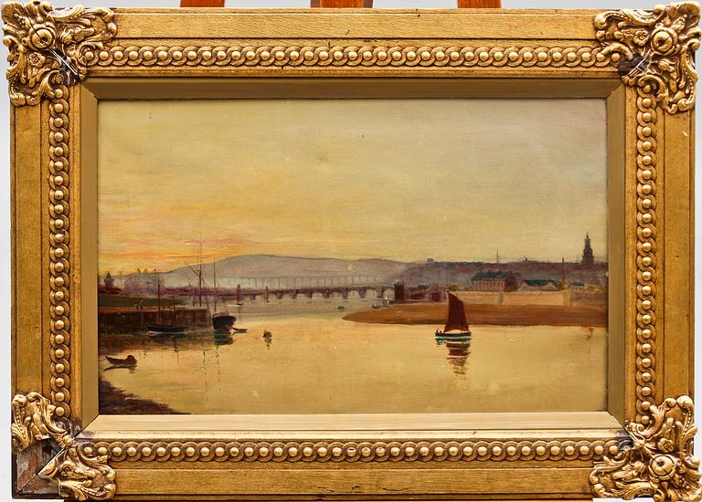 H. L. ROBINSON, olja på duk, sign.