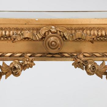 A Louis XVI style display table, 19th/20th century.