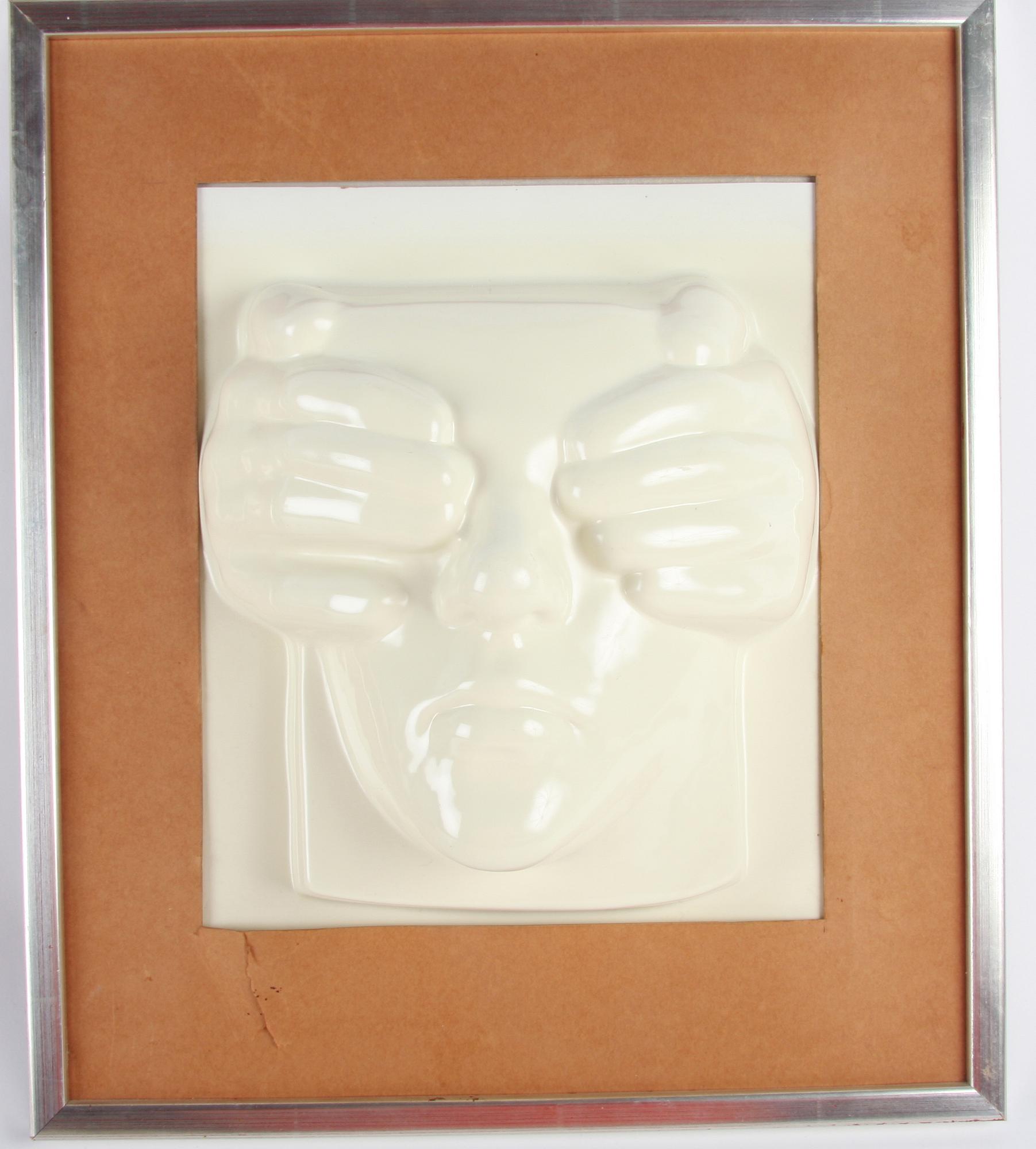 BÄCKSTRÖM, BARBRO. Reliefer, 3 st, plast, sign o dat 1973.