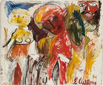 Erland Cullberg, oil on canvas, signed.