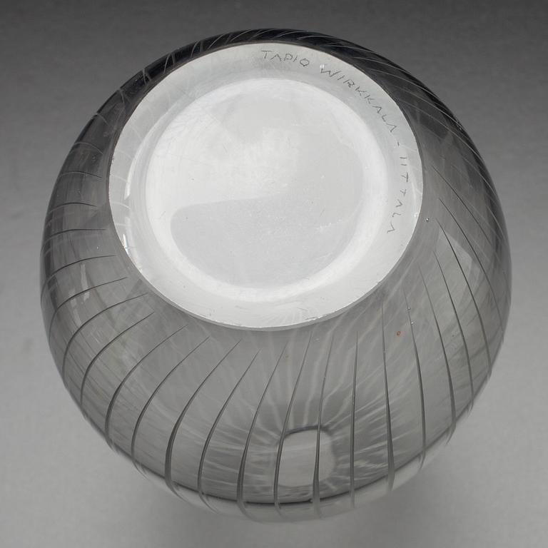 KONSTGLAS, signerad Tapio Wirkkala, Iittala.