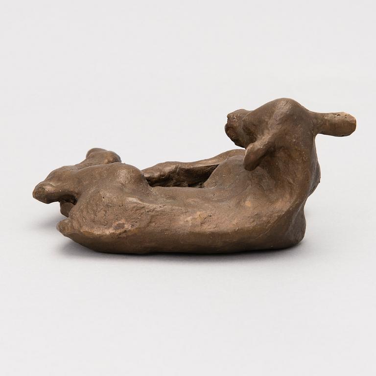 MIINA ÄKKIJYRKKÄ, A bronze sculpture signed and dated -86.