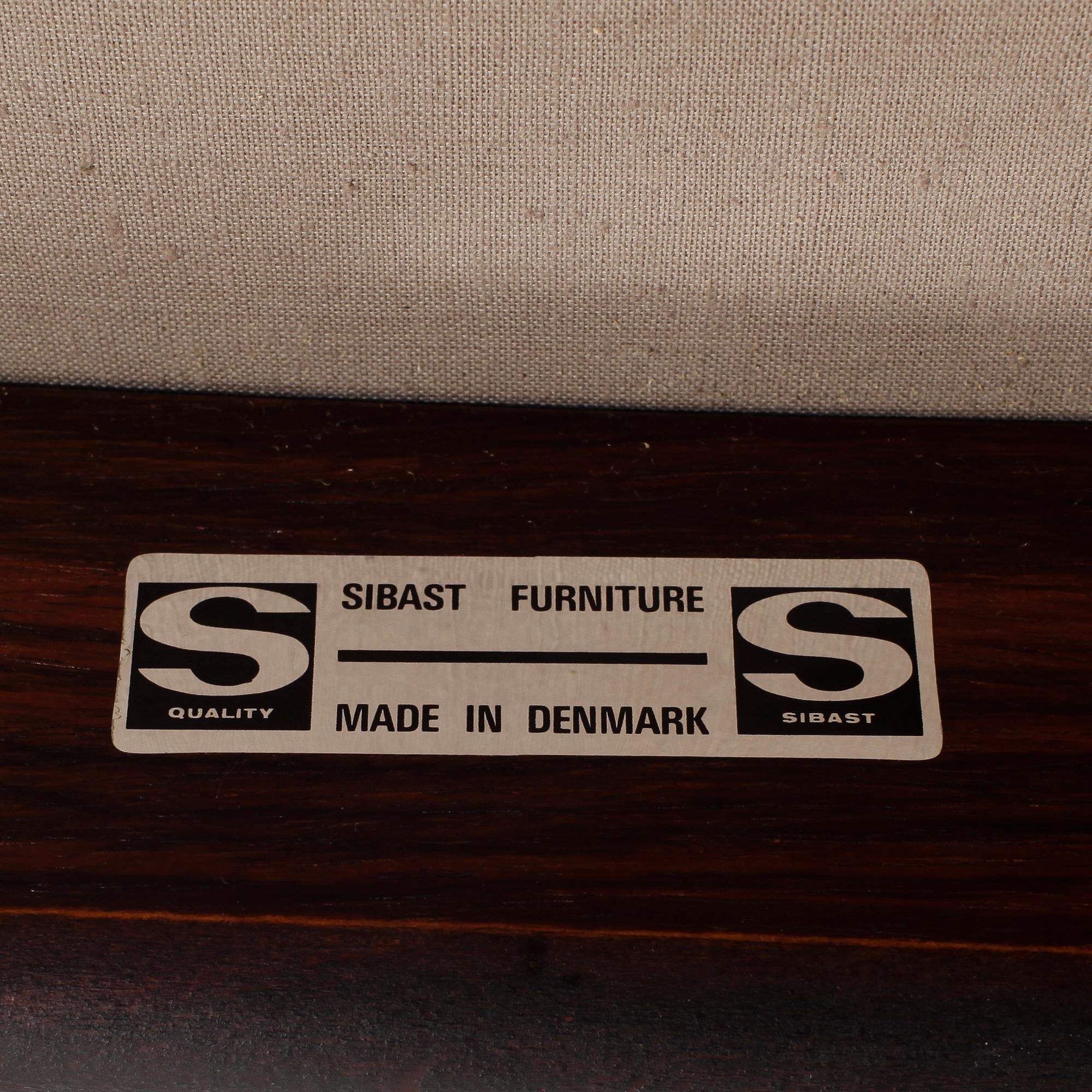 KARMSTOLAR, 4 st, "Modell 431", Arne Vodder, Sibast Furniture, Danmark, 1960-tal.