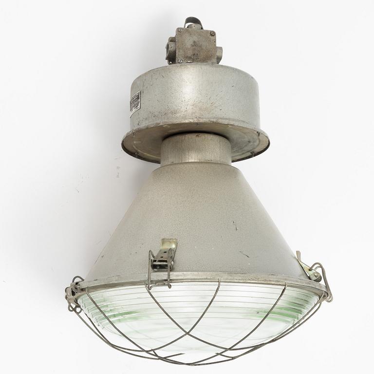 Industrial lamp, Mesko, Poland, second half of the 20th century.