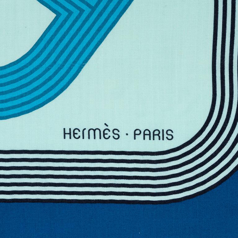 Hermès, sjal, "Circuit 24 Faubourg".
