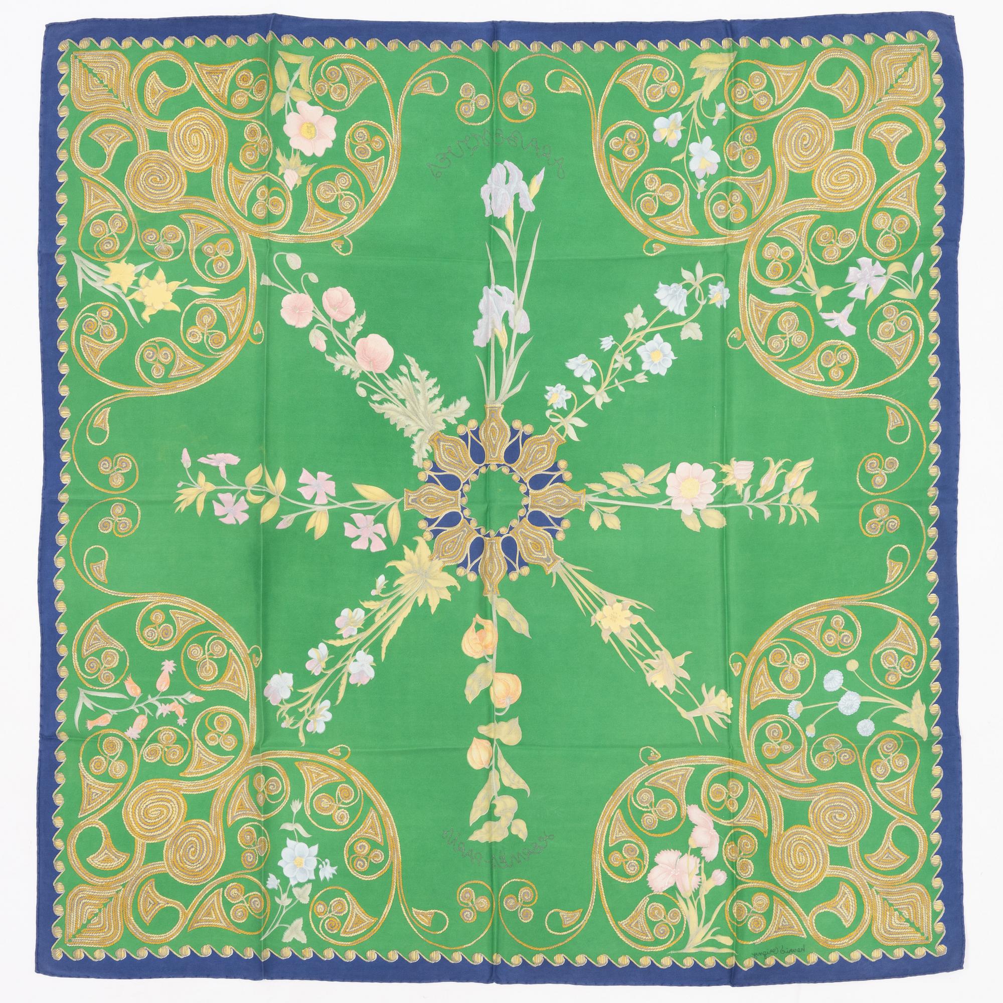 Hermès, scarf, "Arabesques".