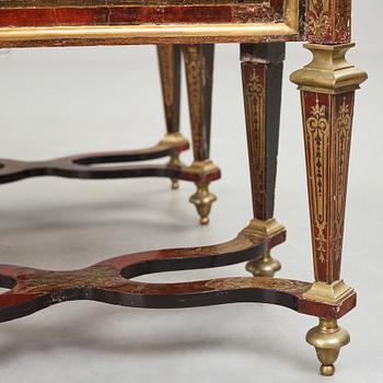 A French Baroque Bureau Mazarin desk, circa 1700, circle of Nicolas Sageot (1666-1731).