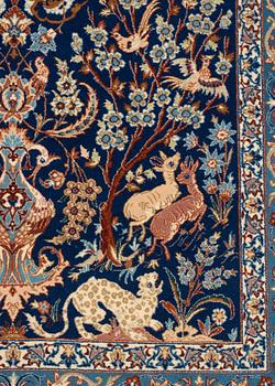 OLD ESFAHAN FIGURAL. 172 x 105 cm.