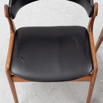 A pair of chairs, Denmark, 1960's/70's.
