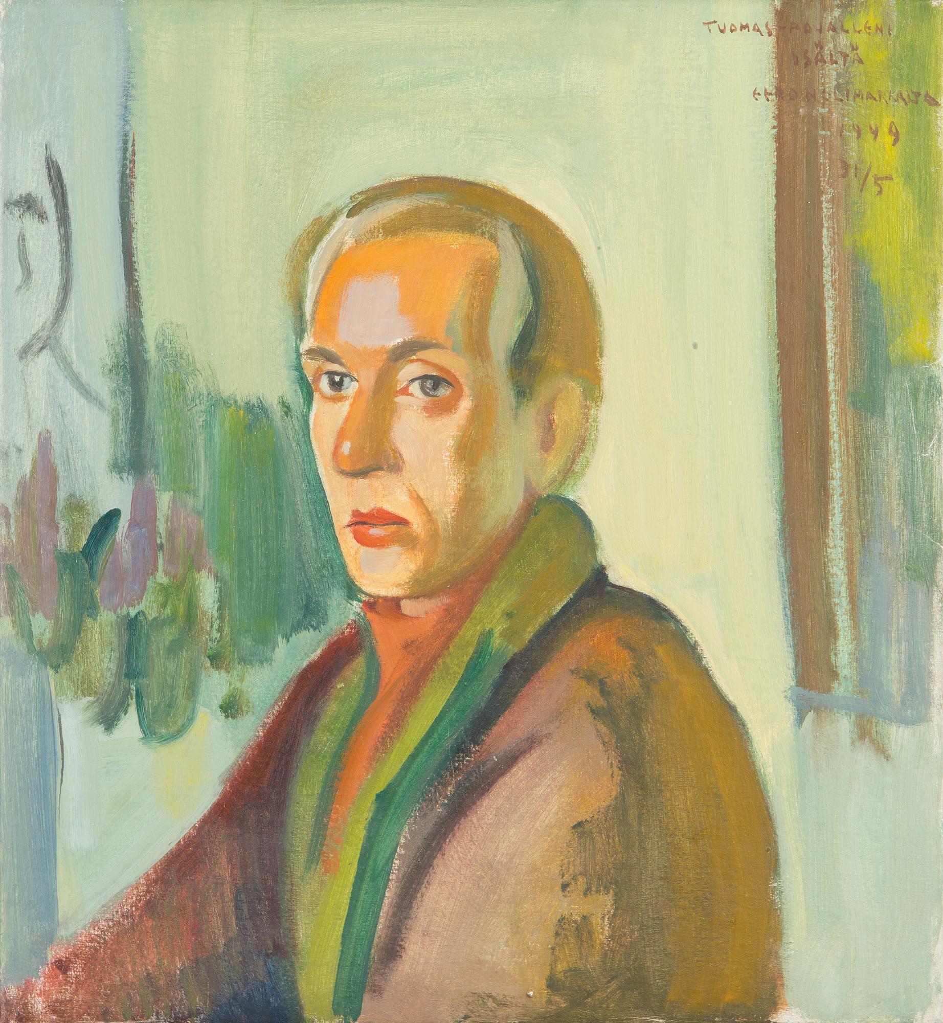Eero Nelimarkka, Portrait of the Artist's son Tuomas Nelimarkka.