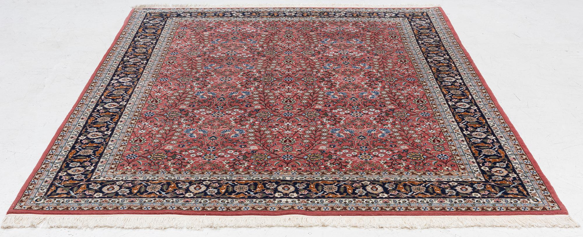 Turkish carpet, approximately 265 x 200 cm.