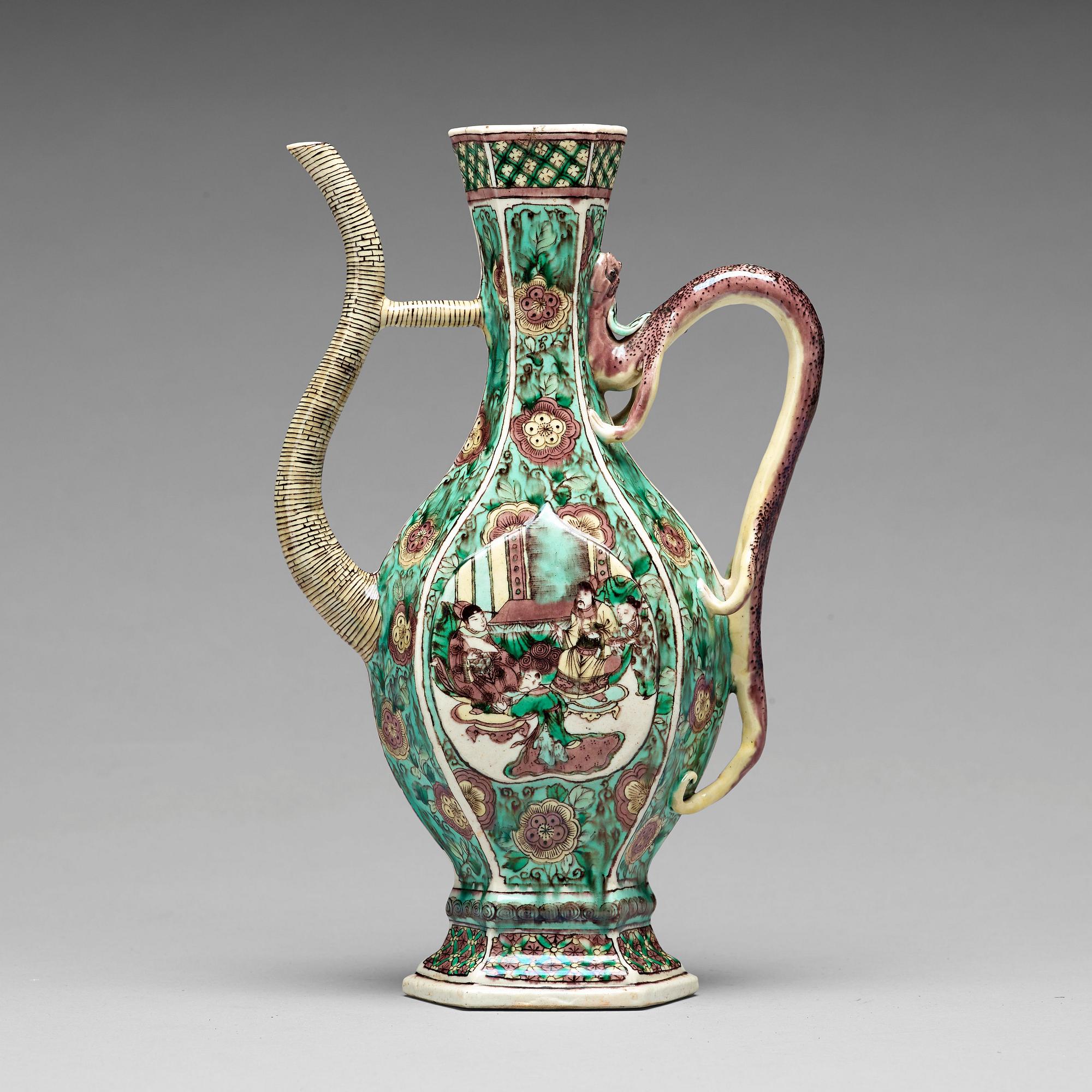 KANNA, biskviporslin. Qingdynastin, Kangxi (1662-1722).