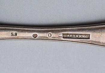 SILVERFÖREMÅL, 6 delar, 1800-/1900-tal. Vikt ca 238 gram.