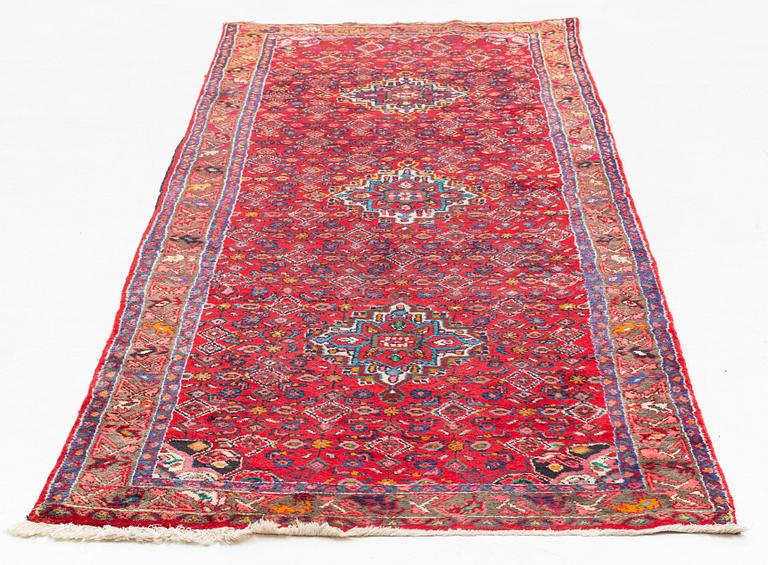 Rug, Hosseinabad, circa 310 x 112 cm.