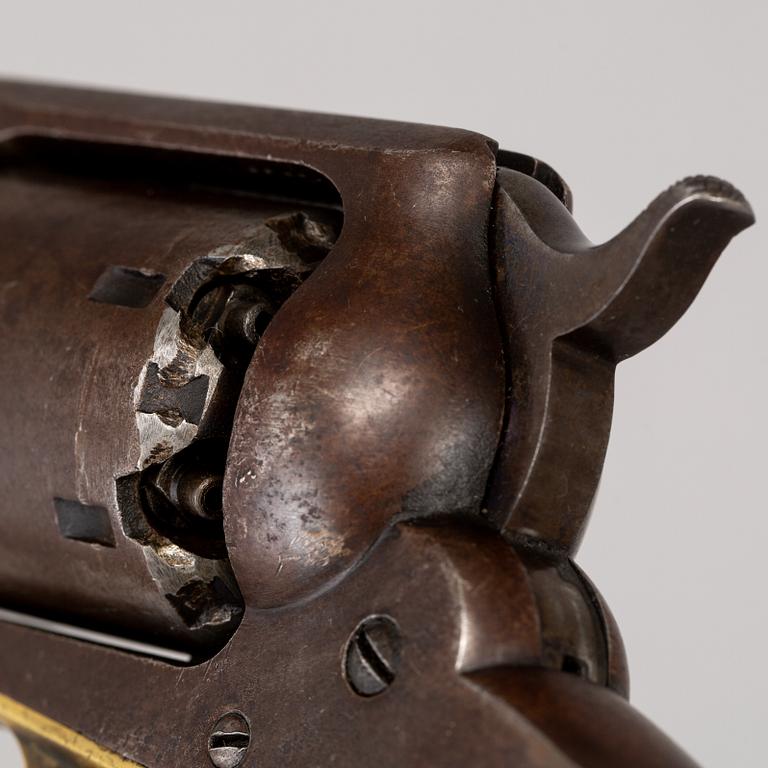 A Remington New Model Army percussion revolver with serial no 32195.