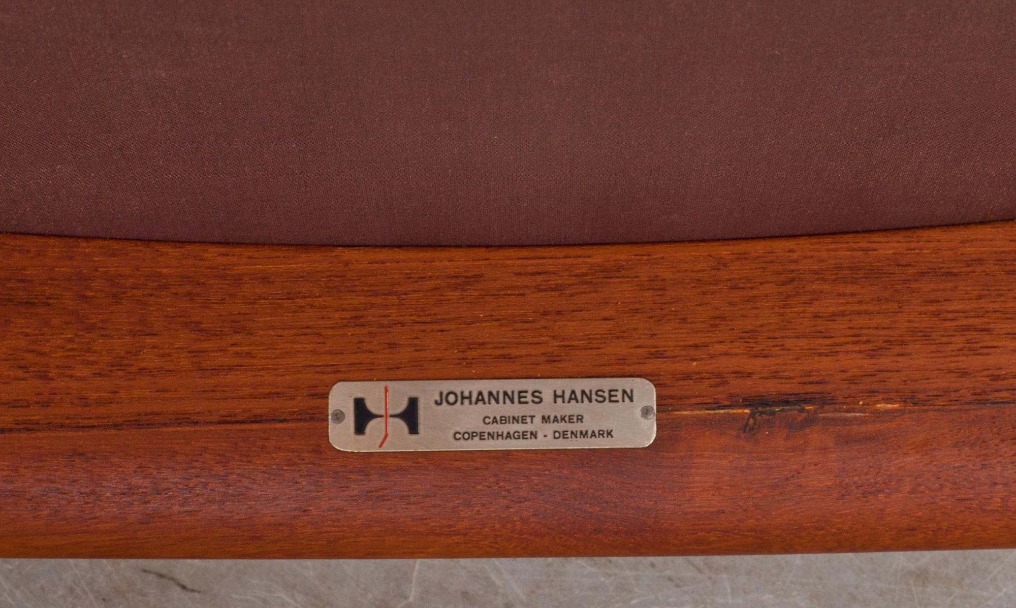 KARMSTOLAR, ett par, "JH-513", Hans J. Wegner, Johannes Hansen.