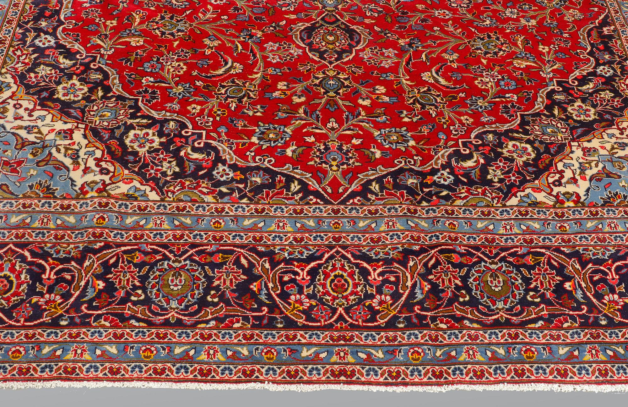 Matto, Kashan, ca 385 x 300 cm.
