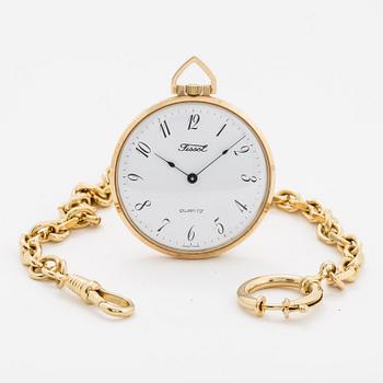Tissot, pocket watch, 40 mm.