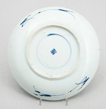 TALLRIK, porslin, Kina, 1700-/1800-tal.