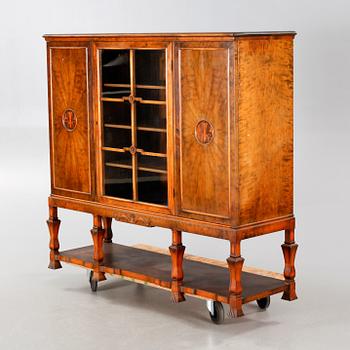 A 1920/30s swedish grace cupboard, model "Sture", made by AB Seffle Möbelfabrik.
