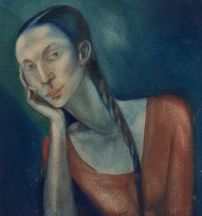 Magnus Zeller, "Das Nähmädchen".