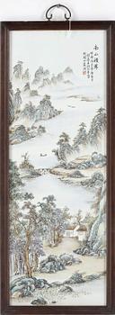 PORSLINSTAVLA, Kina, möjligen Republik, 1900-tal.