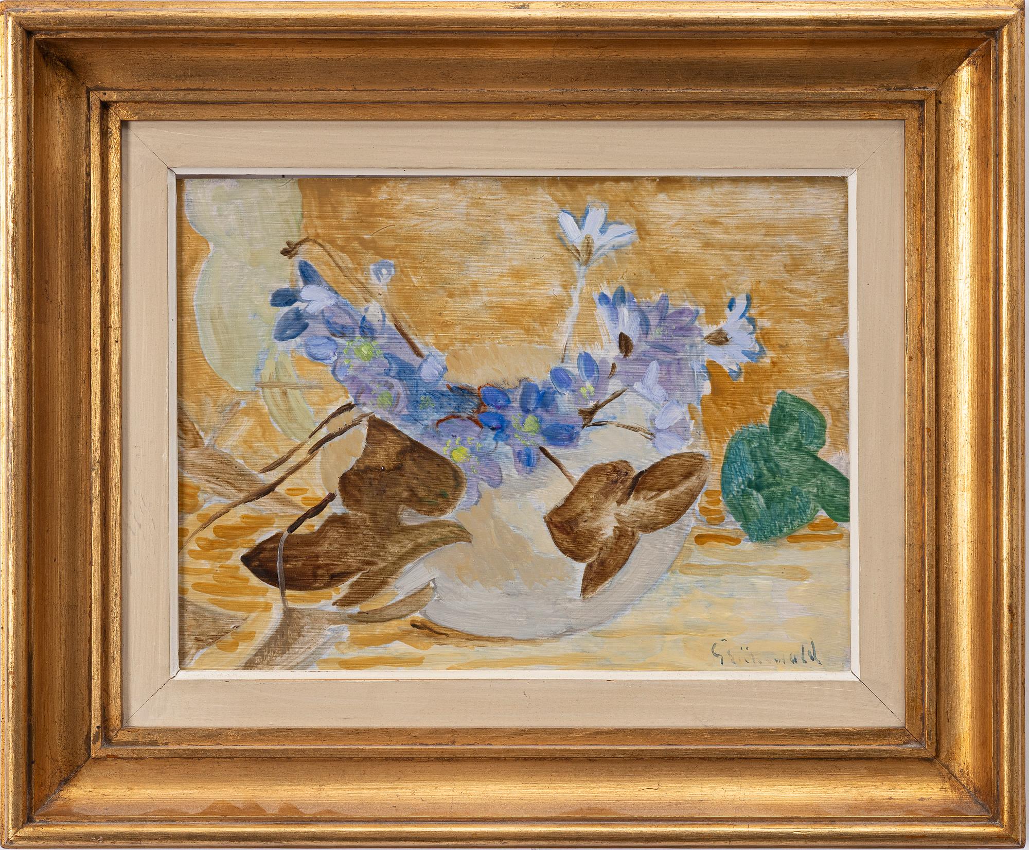 Isaac Grünewald, Blomstermotiv.