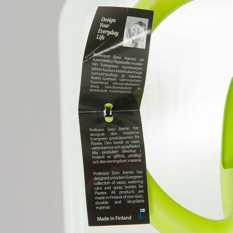 Eero Aarnio, erä kodintuotteita, 10 kpl, eri valmistajia.